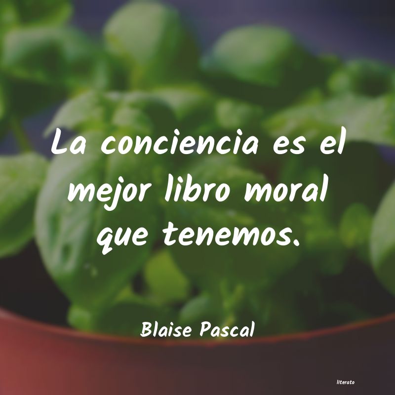 Frases de Blaise Pascal