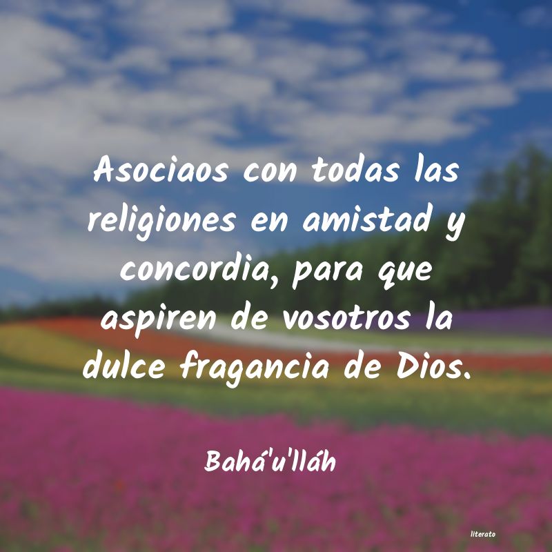 Frases de Bahá'u'lláh