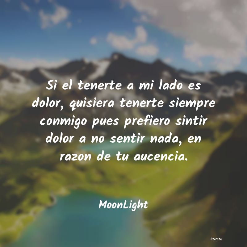 frases de MoonLight