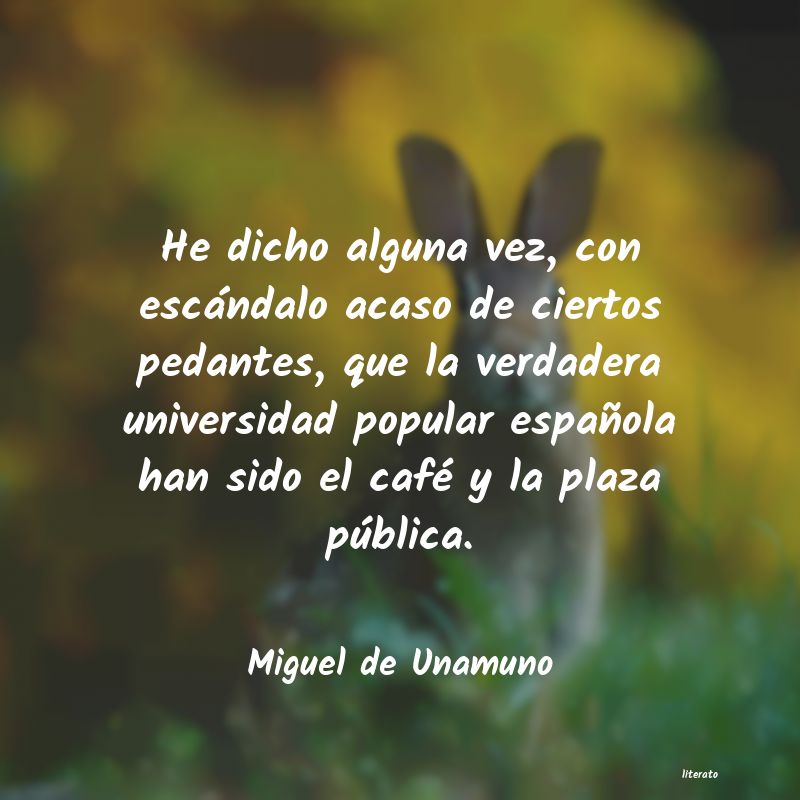 Frases de Miguel de Unamuno