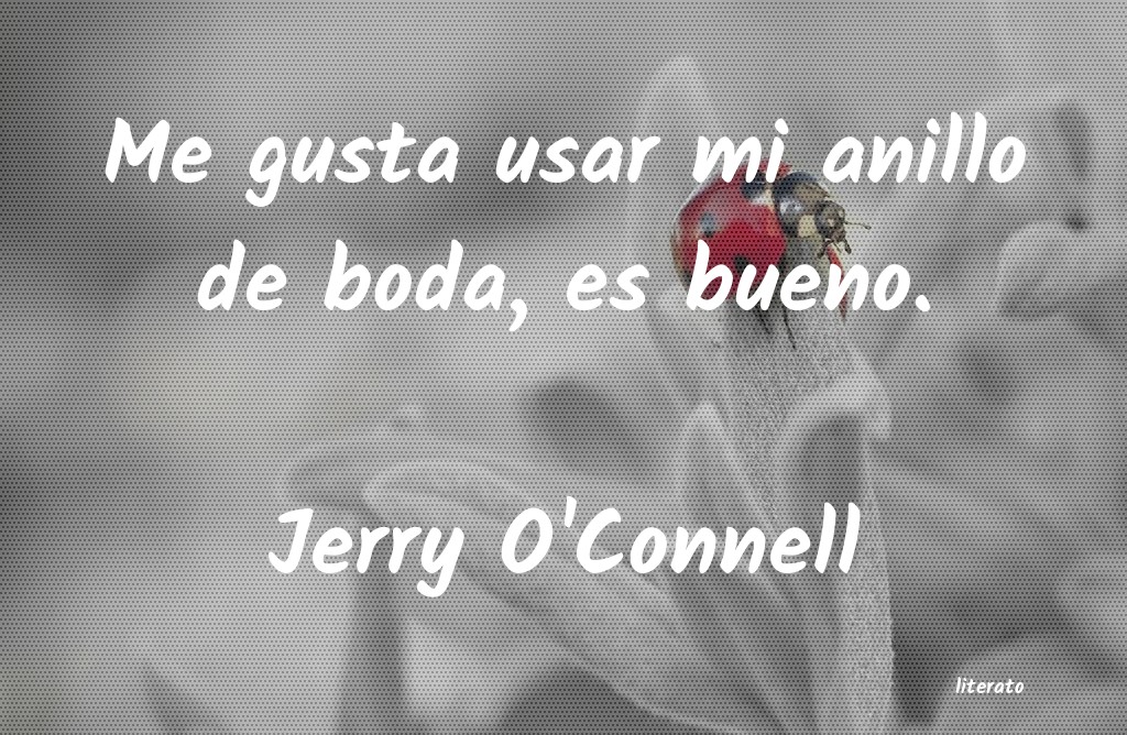 frases de Jerry O'Connell