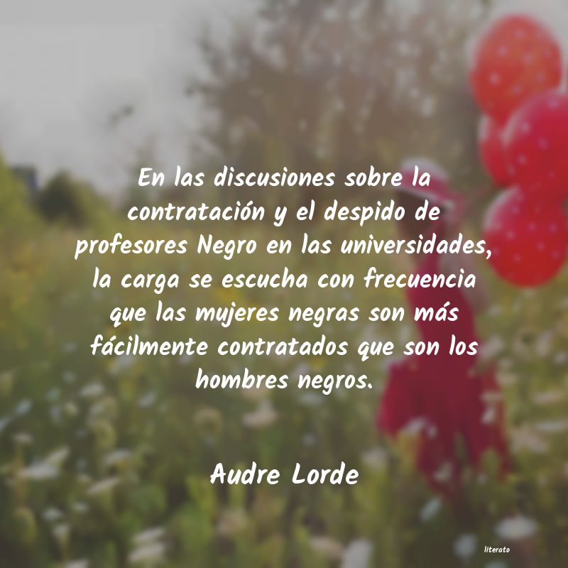 Frases de Audre Lorde