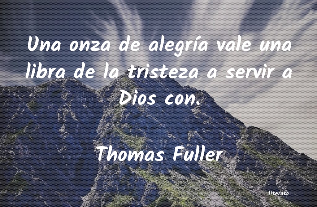 frases de Thomas Fuller