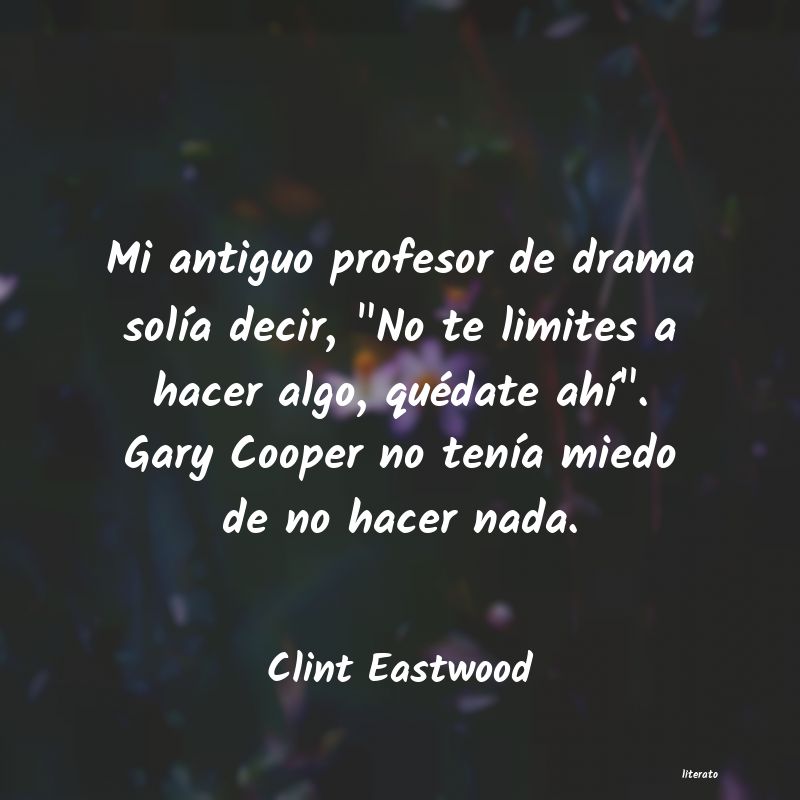 Frases de Clint Eastwood