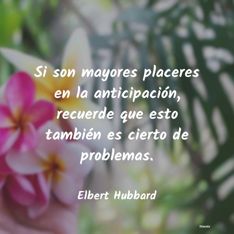 Frases de Elbert Hubbard