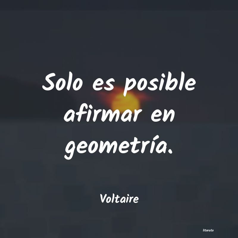 Frases de Voltaire