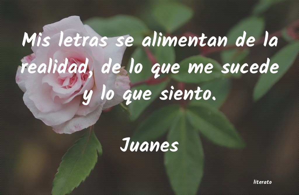 Frases de Juanes