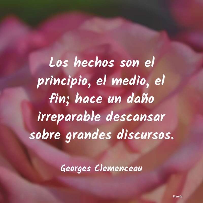 Frases de Georges Clemenceau