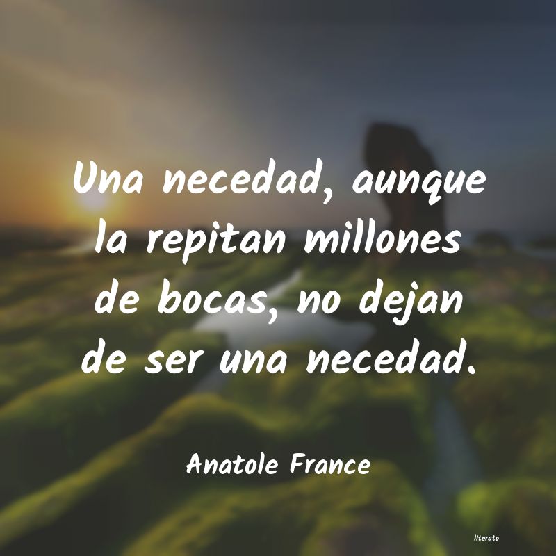 Frases de Anatole France