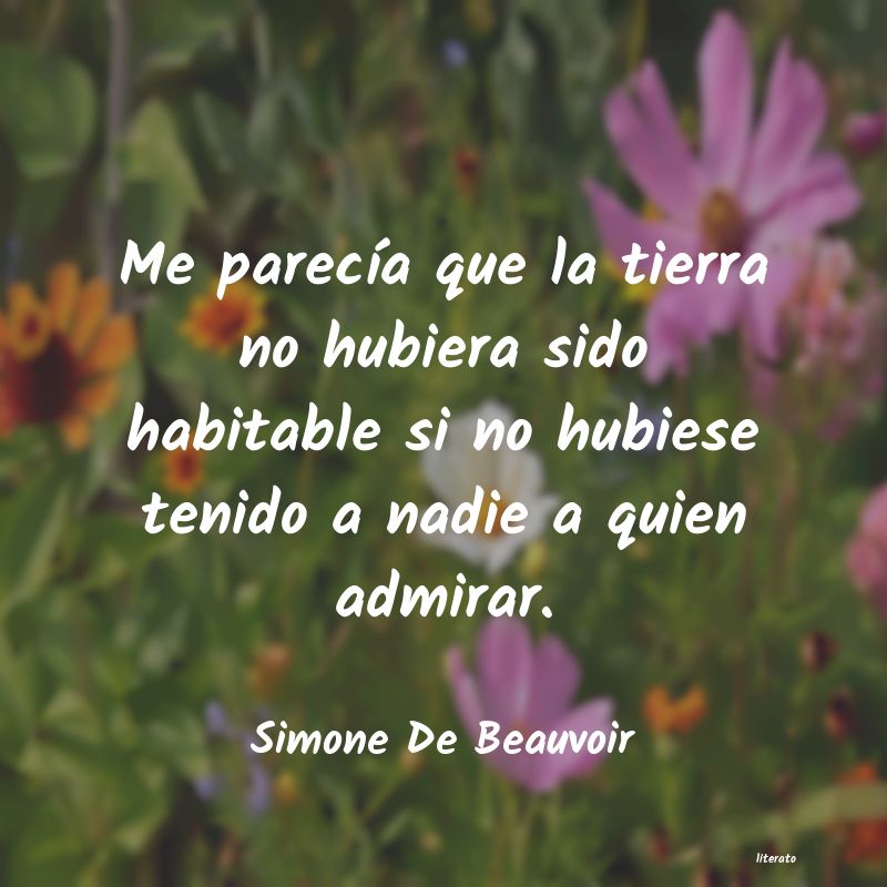 Frases de Simone De Beauvoir