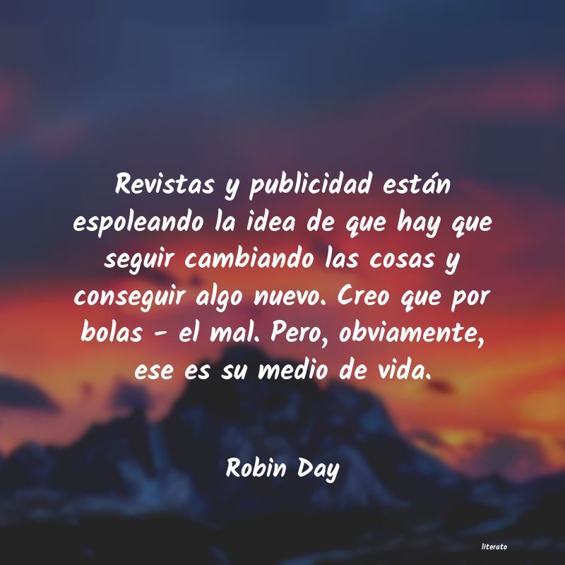 Frases de Robin Day