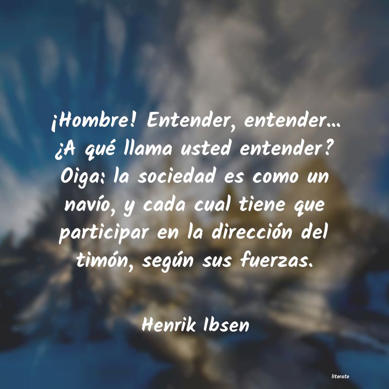 Frases de Henrik Ibsen