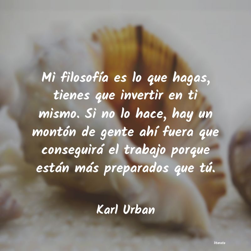 Frases de Karl Urban