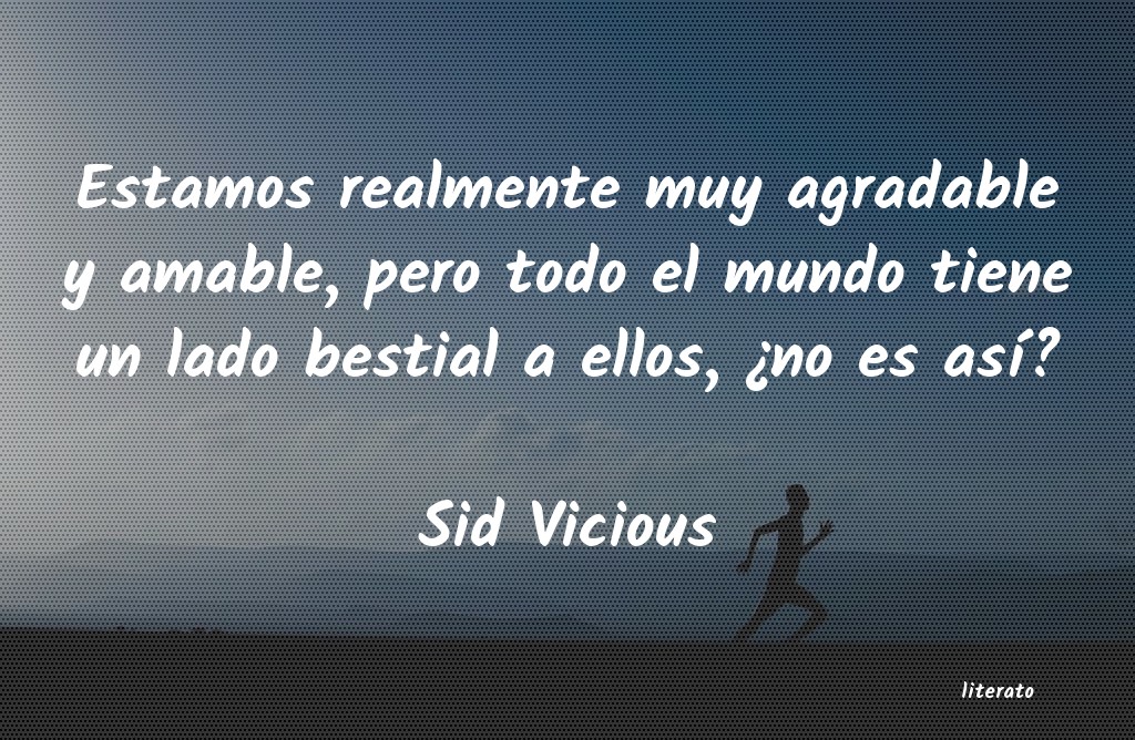 Frases de Sid Vicious