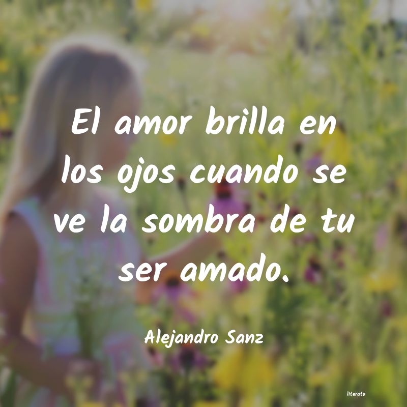 Frases de Alejandro Sanz