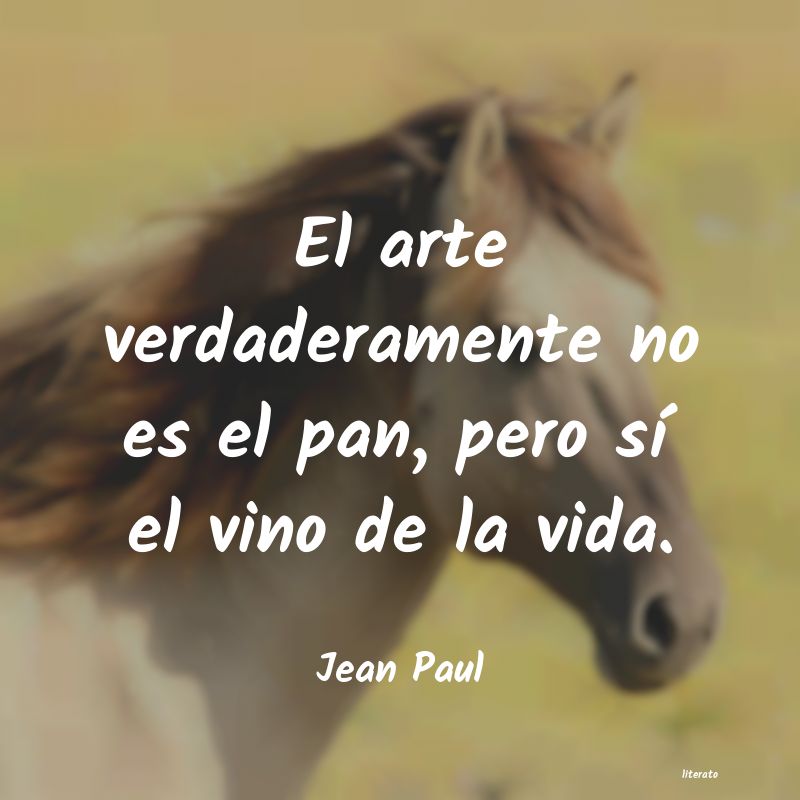 Frases de Jean Paul