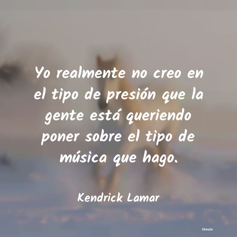 frases de Kendrick Lamar