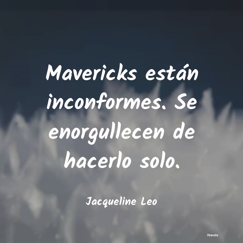 frases de Jacqueline Leo