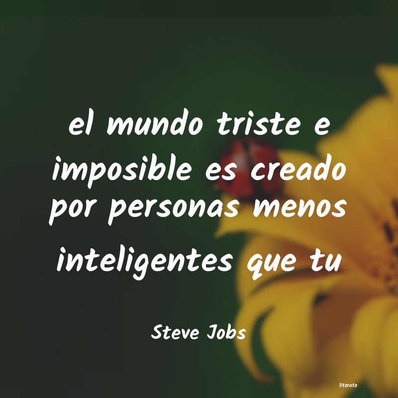 frases de Steve Jobs