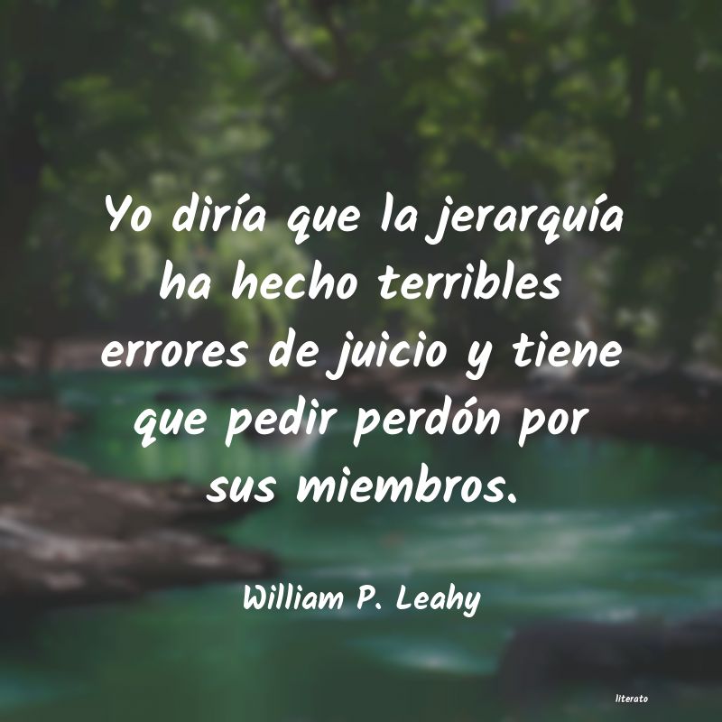 frases de William P. Leahy