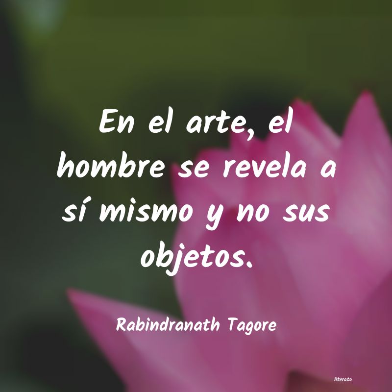 frases de Rabindranath Tagore