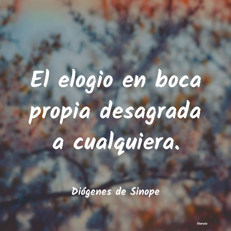 frases de Diógenes de Sinope
