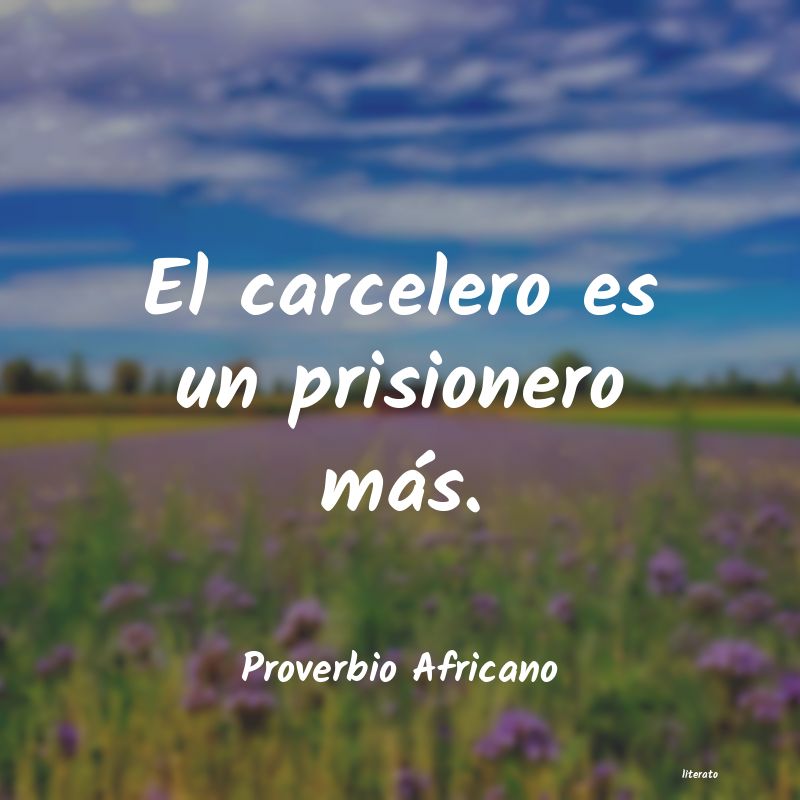 frases de Proverbio Africano
