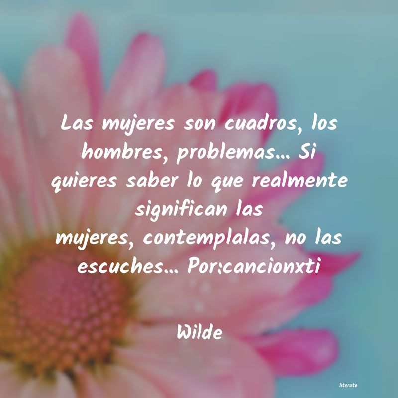 frases de Wilde