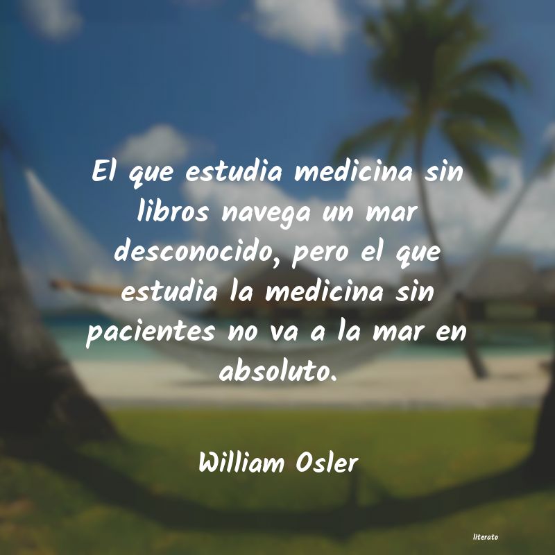 Frases de William Osler