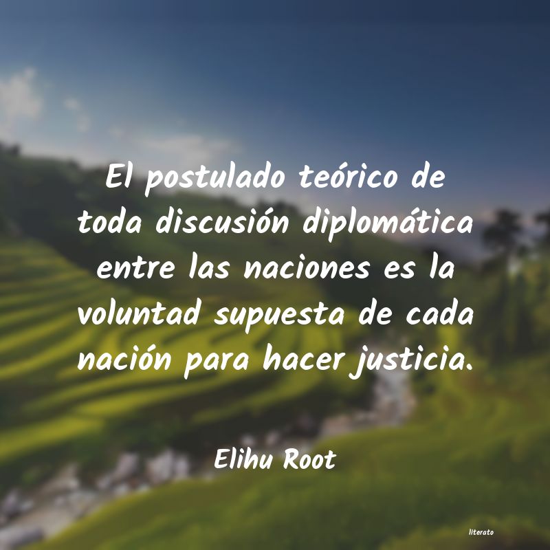 Frases de Elihu Root