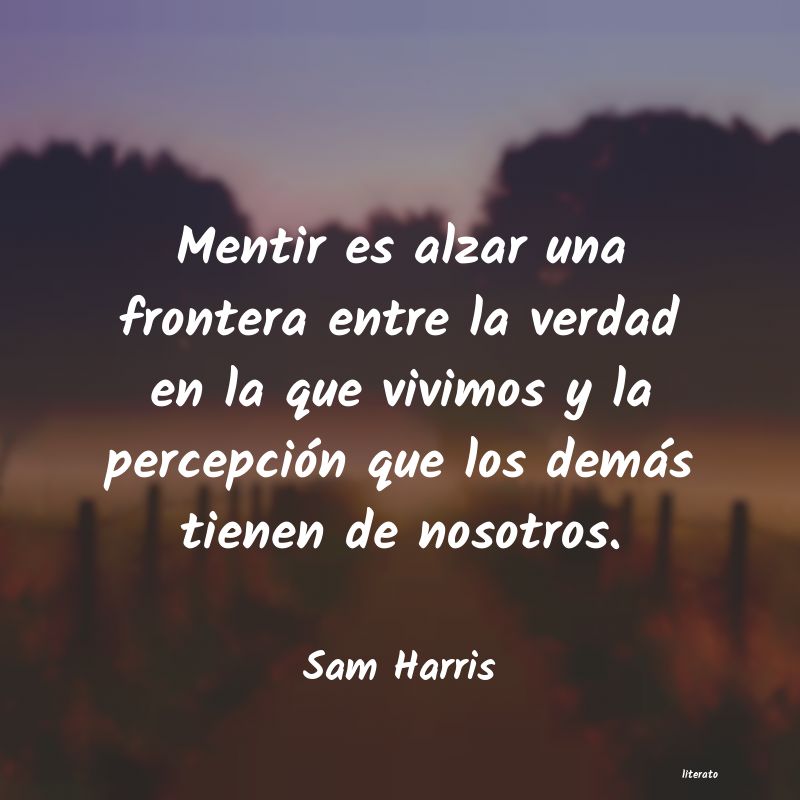 Frases de Sam Harris