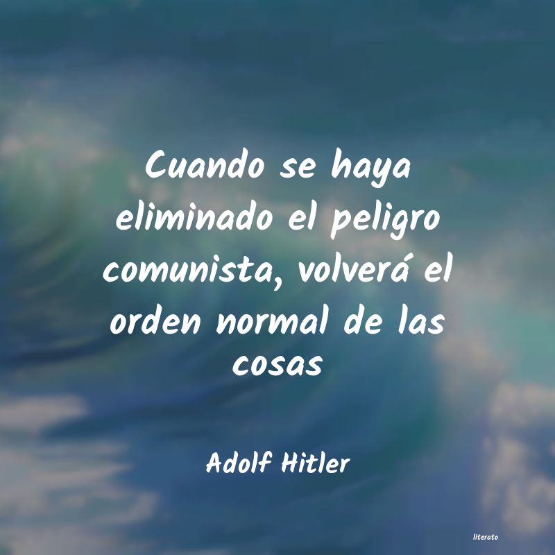 Frases de Adolf Hitler