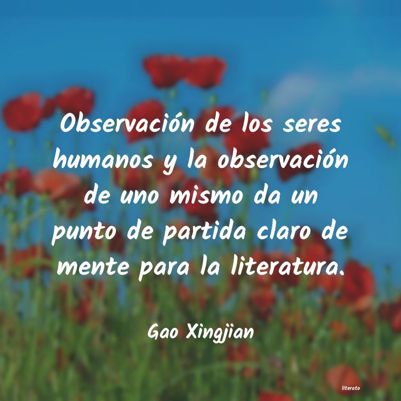 Frases de Gao Xingjian