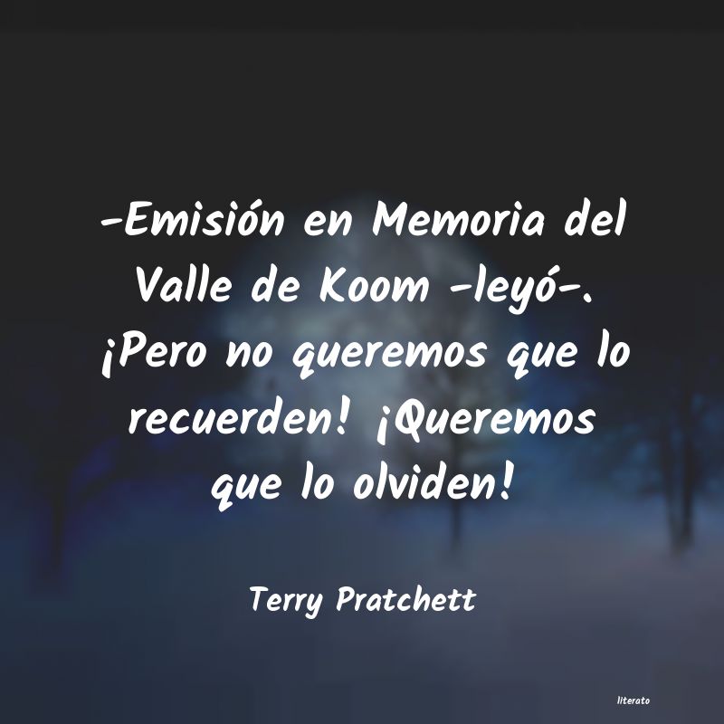 frases de Terry Pratchett