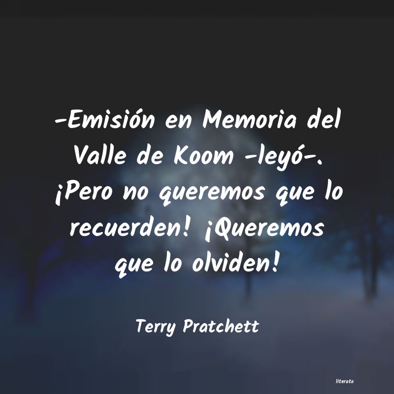 Frases de Terry Pratchett