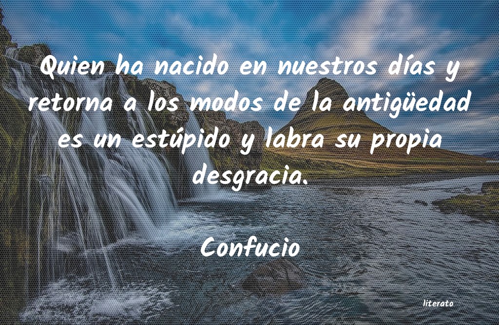 Frases de Confucio