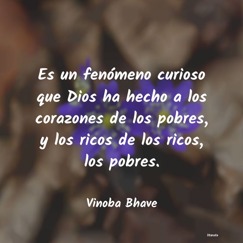 Frases de Vinoba Bhave