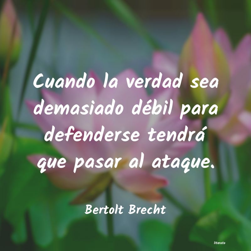 frases de Bertolt Brecht