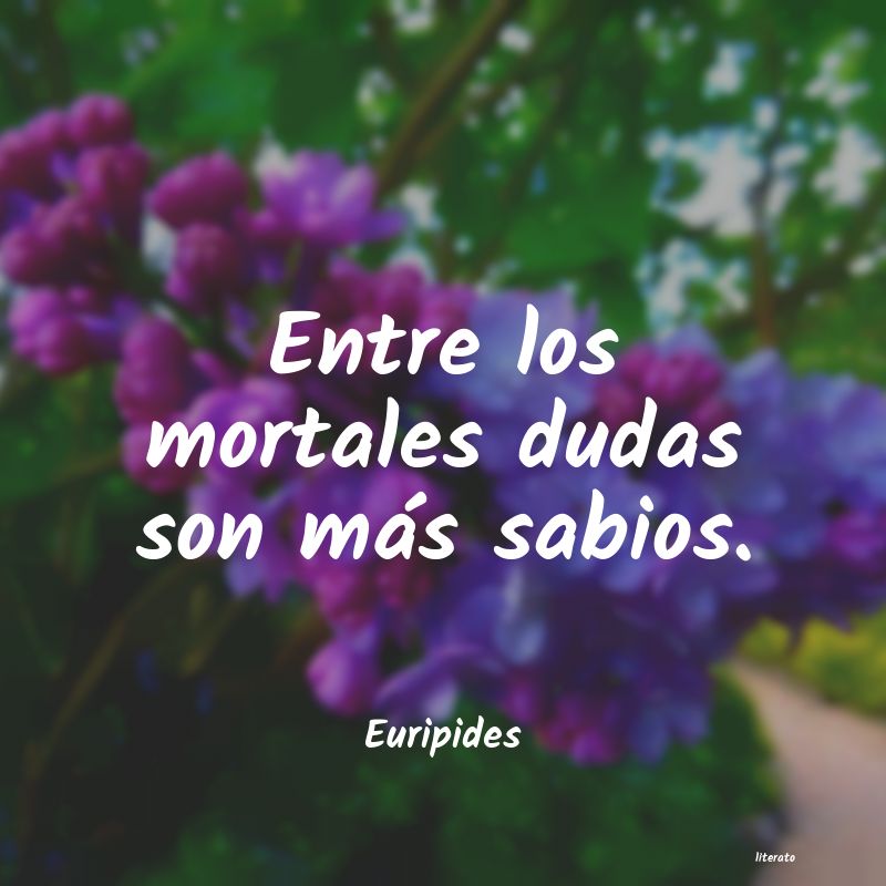 Frases de Euripides