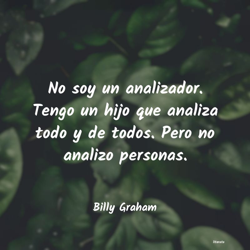 Frases de Billy Graham