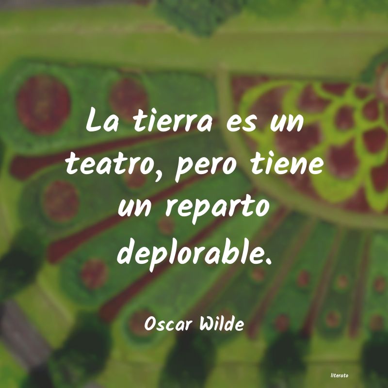 Frases de Oscar Wilde