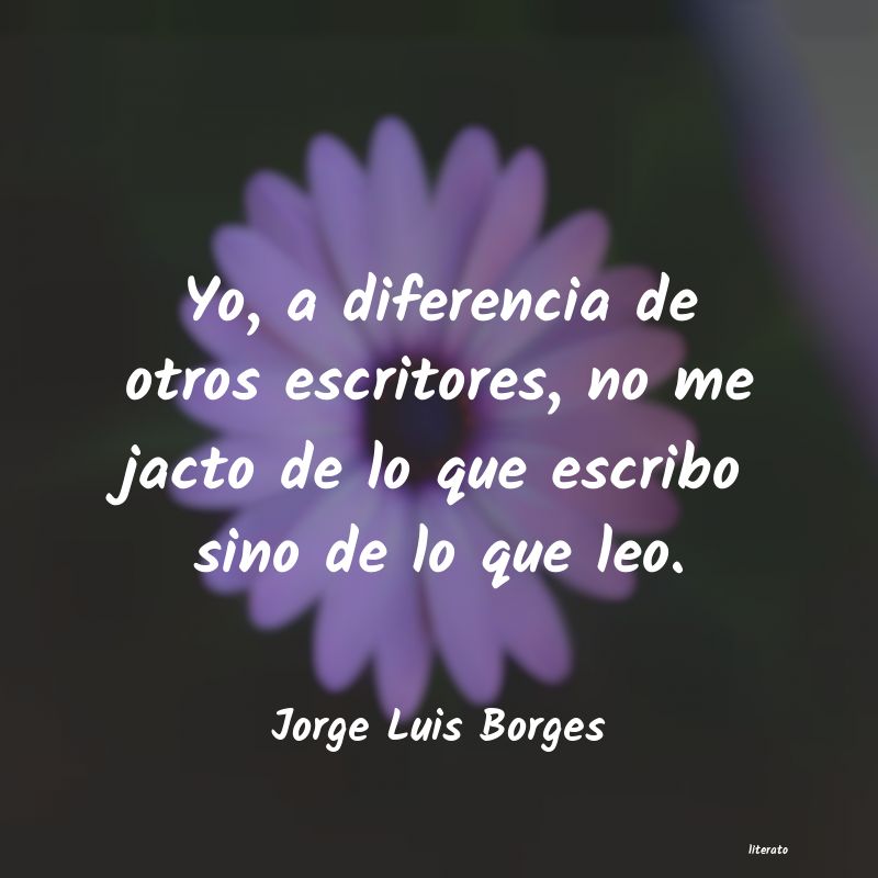 Frases de Jorge Luis Borges