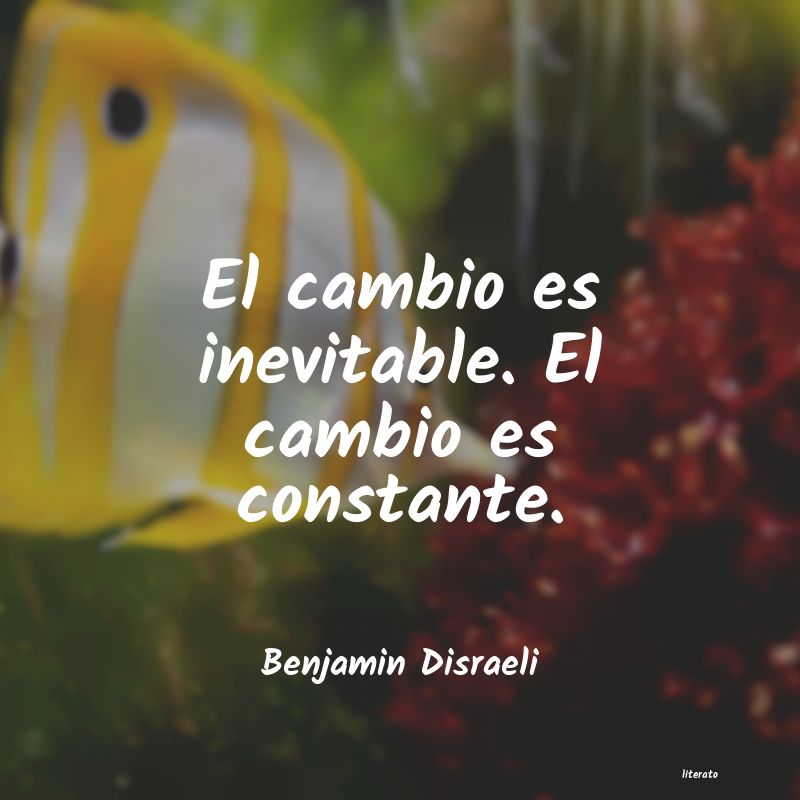 frases de Benjamin Disraeli