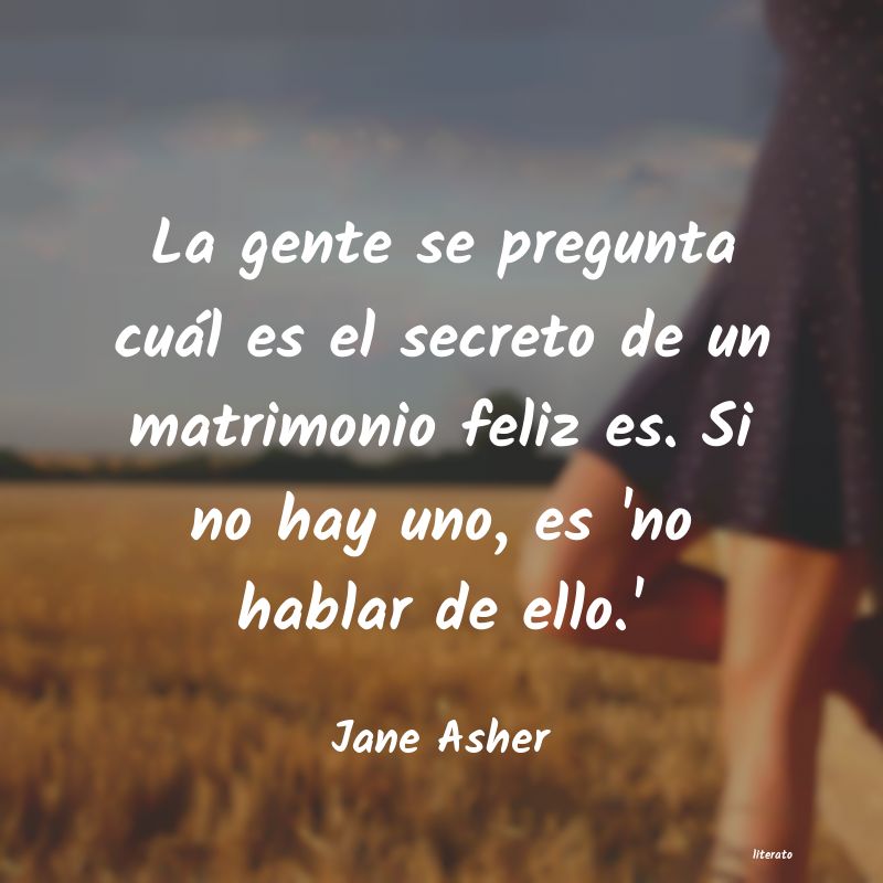 Frases de Jane Asher