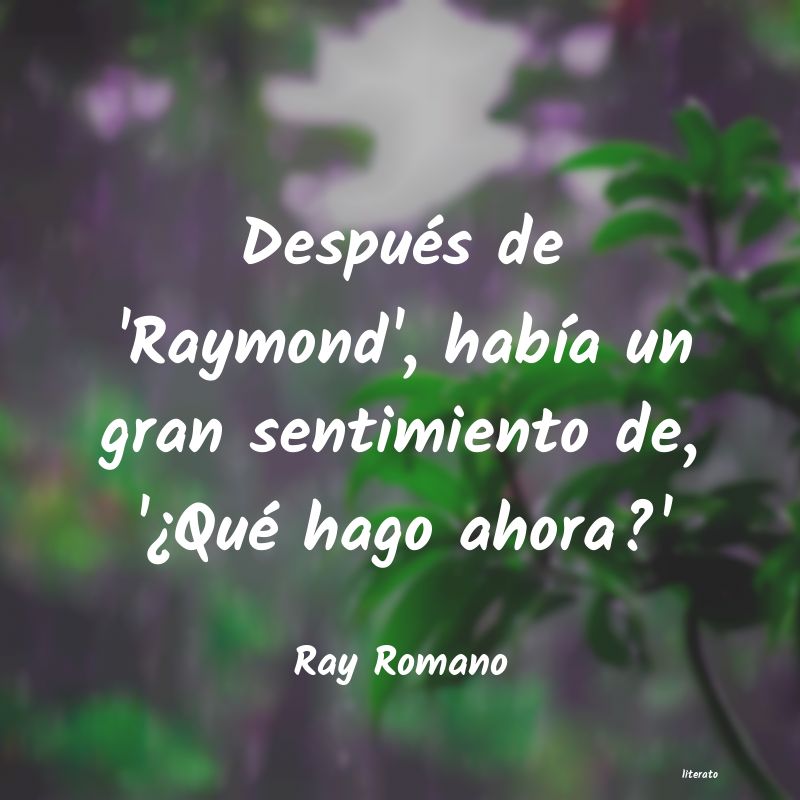 Frases de Ray Romano
