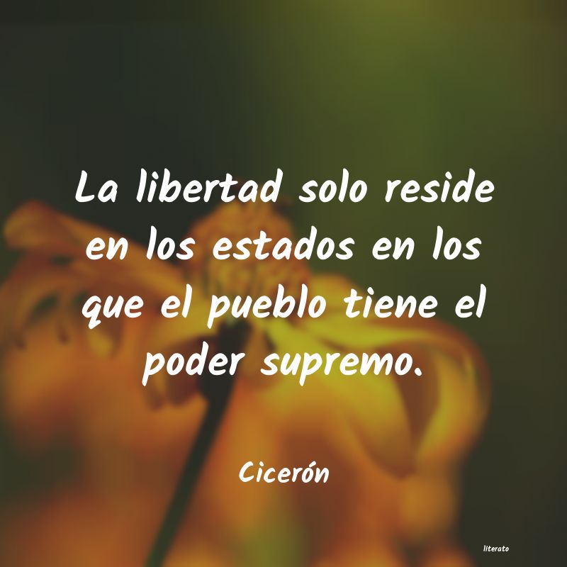 Frases de Cicerón