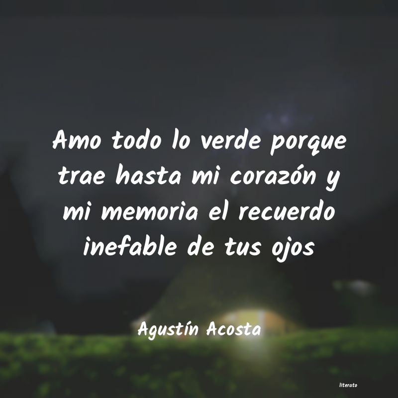 Frases de Agustín Acosta