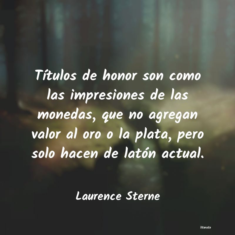frases de Laurence Sterne