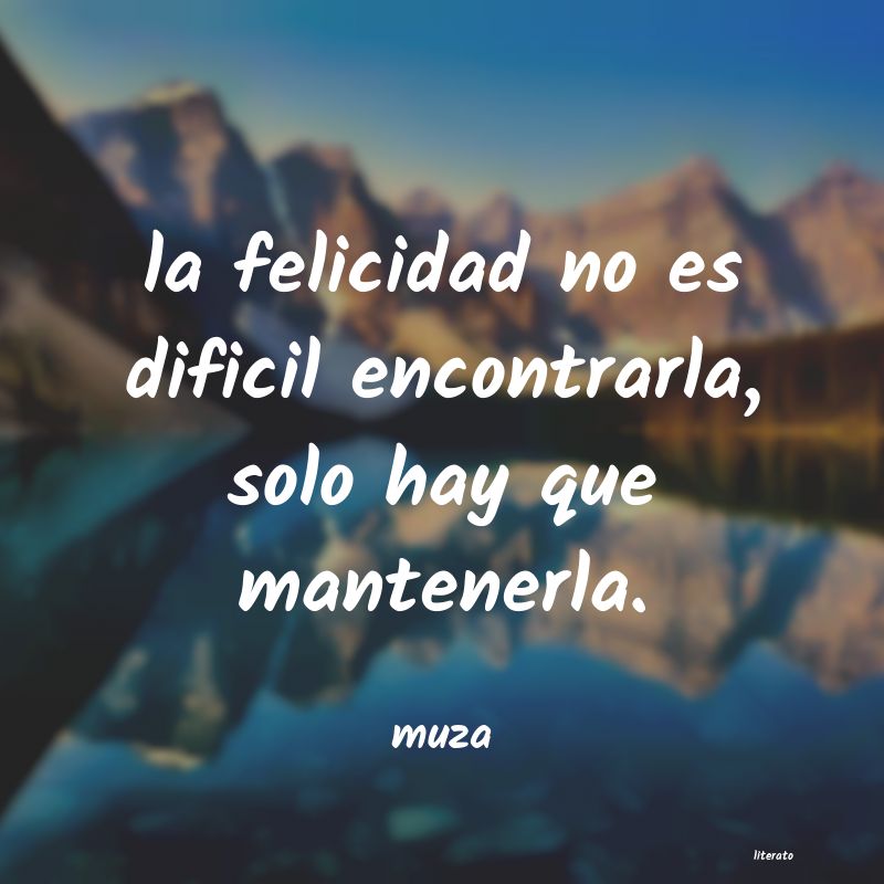 Frases de muza