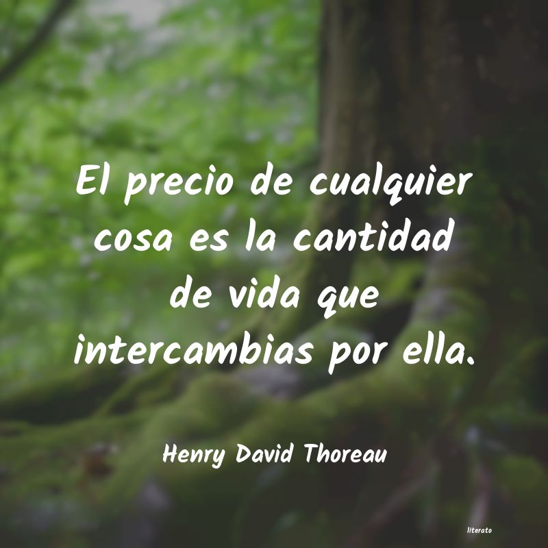 frases de Henry David Thoreau